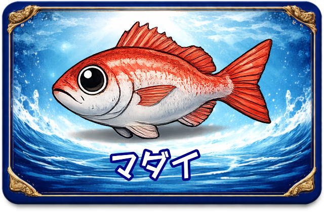 マダイ｜魚あだ名メーカーの魚図鑑